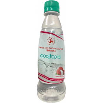 Three Legs Cooltopia Luscious Lychee Cooling Water 320ml