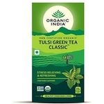 Organic India Tulsi Organic Green 25 Teabags