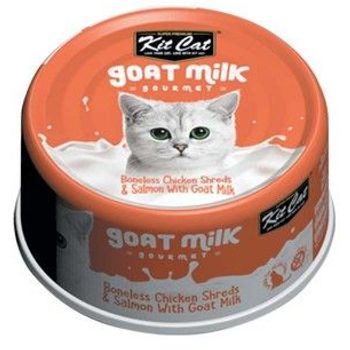 Kit Cat Goat Milk Chicken & Salmon 70g