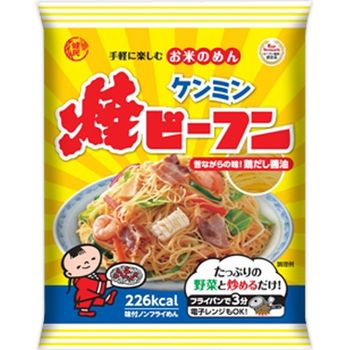 Kenmin Foods Grilled Rice Noodles with Flavored Non Fried Noodles 65g