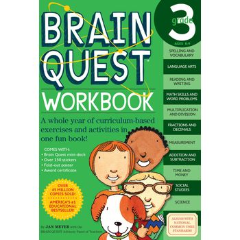 Workman Publishing Brain Quest Workbook Grade 3