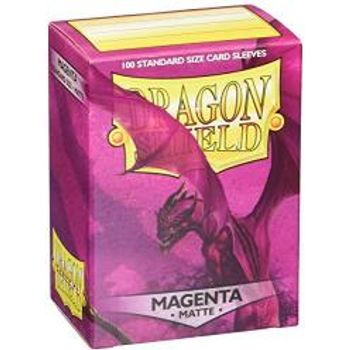 Arcane Tinmen Dragon Shield Matte Sleeves Magenta100 Ct