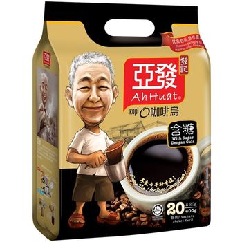 Ah Huat Kopi O with Sugar 20pcs 20g
