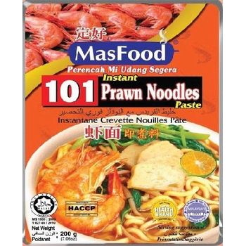 MasFood 101 Instant Prawn Noodles Paste 200g