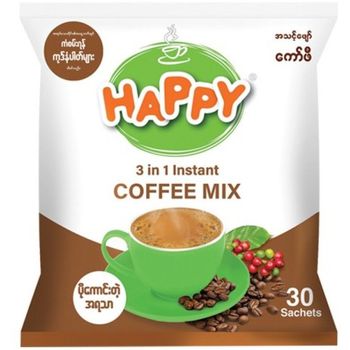 Happy Original 3 In 1 Coffee Mix 30 x 22g