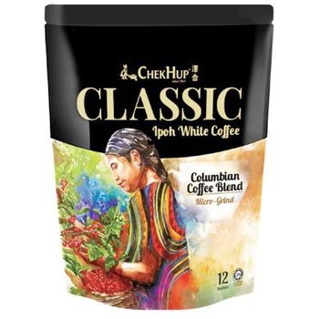 Chek Hup Classic Ipoh White Coffee Colombian Micro Grind 12pcs 40g