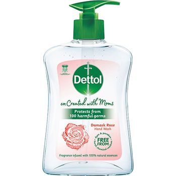 Dettol Co Created with Moms Hand Wash Damask Rose 250ml