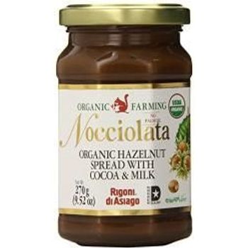 Nocciolata Rigoni Di Asiago Organic Hazelnut Spread Cocoa And Milk 270g