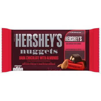 Hershey's Nuggets Dark Chocolate with Almonds 56g
