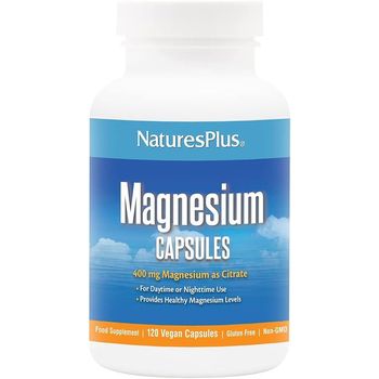 Nature's Plus KalmAssure Magnesium 400mg 120 Capsules