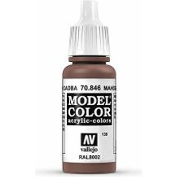 Vallejo Mahogany Brown Paint 17ml