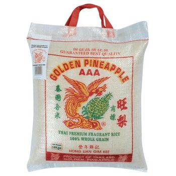 Golden Pineapple AAA Thai Premium Fragrant Rice 10kg