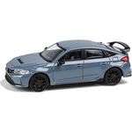 PARA64 2023 Honda Civic Type R Sonic Grey Pearl RHD Diecast Model Car 1/64