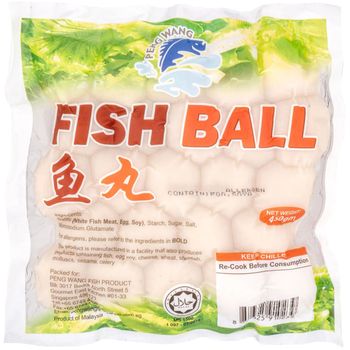 Peng Wang Cooked Fish Ball 450g
