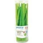 Preserve Cutlery Apple Green 24 Packs