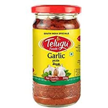 Telugu Foods Garlic Pickle 300g