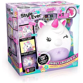 Style 4 Ever Secret Deco DIY Unicorn Lamp Craft Sets