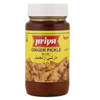 Priya Ginger Pickle With Garlic 300gm