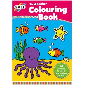 Galt First Sticker Colouring Book