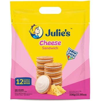 Julie's Cheese Sandwich Biscuit 336g