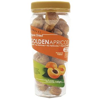 Love Earth Organic Golden Apricot With Kernel 160g