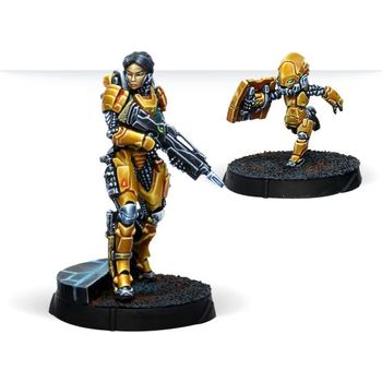 Corvus Belli Infinity Yu Jing #793 Tai Sheng Zúyong Invincibles Nco Breaker Rifle