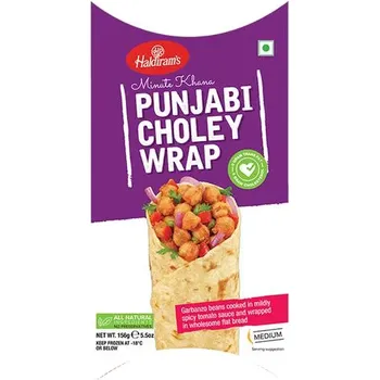 Haldiram's Wraps Punjabi Choley Minute Khana 156g