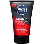 Nivea Men Deep Rapid Acne Clear Face Wash 100g