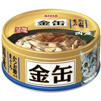 Aixia Kin-Can Mini Tuna with Dried Bonito Skipjack 70g