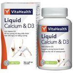 Vitahealth Liquid Calcium And D3 30 Tablets