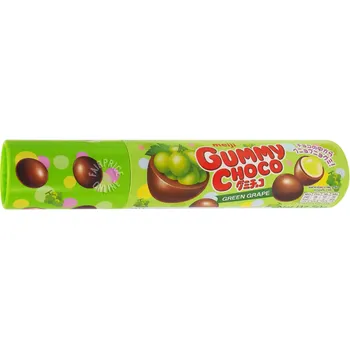 Meiji Gummy Choco Green Grape