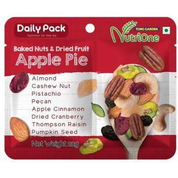 Tong Garden Baked Nuts And Dried Fruit Apple Pie 28g