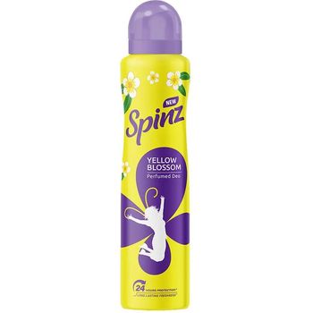 Spinz Perfumed Deodorant Yellow Blossom 200ml