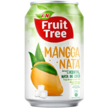 F&N Fruit Tree Fresh Mango with Nata De Coco 300ml