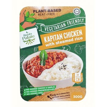 Roots Palate Kapitan Chicken with Steamed Rice 300g