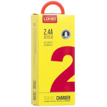 Ldnio A2203 Network Charger Lightning 2USB 2.4A Color White