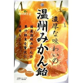 Marue Seika Unshu Mikan Candy 75g