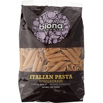 Biona Organic Wholewheat Penne 500g