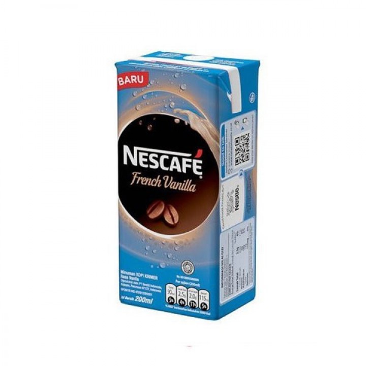 Rakhis Shop Nescafe Uht French Vanilla 180ml Fairmart