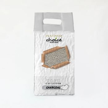 Platinum Choice Tofu Cat Litter Charcoal 7l