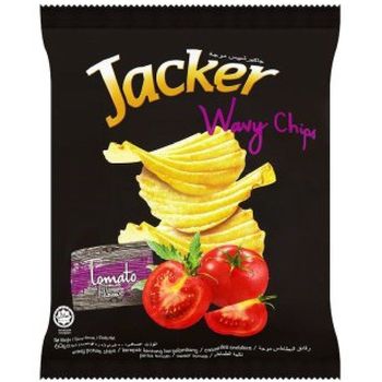 Jacker Wavy Potato Chips 60g