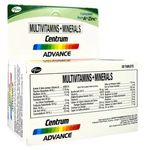 Centrum Advance Multivitamins Minerals Film-Coated Tablet 30's