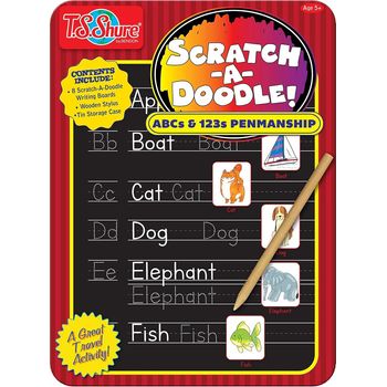 Bendon Publishing TS Shure Magnetic Tin ABC And 123