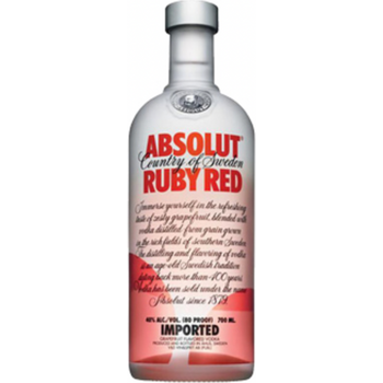 Absolut Ruby Red 750ml