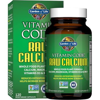 Garden of Life Vitamin Code RAW Calcium 120 Capsules