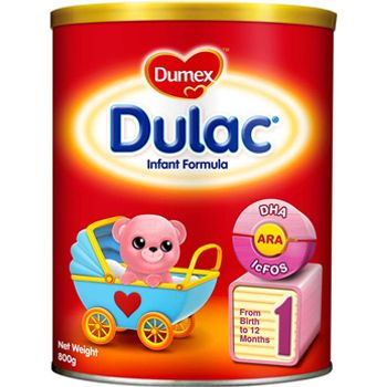 Dumex Dulac Infant Milk Formula Step 1 800g