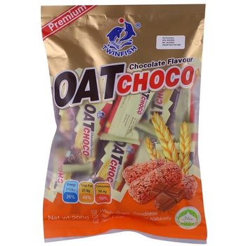 Twinfish Oatmeal Choco Perisa Coklat 200g