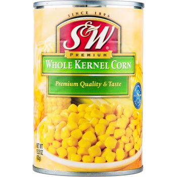 S&W Whole Kernel Corn 432g