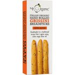 Mr Organic Grissini Breadsticks Olives 130g