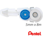 Pentel Correction Tape Refill ZTR5-WO